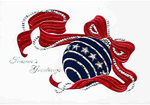Swirling Ribbon Ornament
