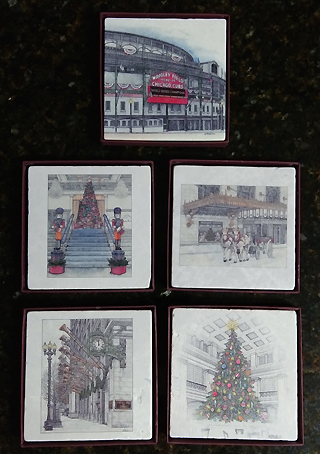 Marble Coasters