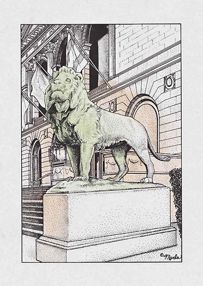 Art Institute Lion