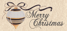 Black & Gold Ornament