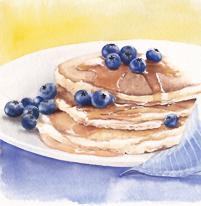 Blueberry Pancakes
